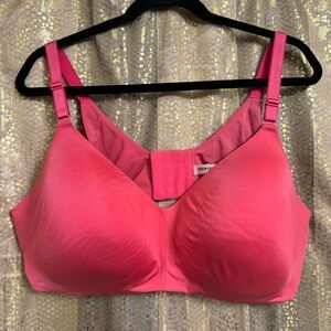 Torrid‎ Curve Dream Wire-Free Bra Paradise Hot Pink Wireless Bra 44D